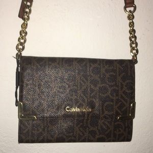 Brown Calvin Klein bag
